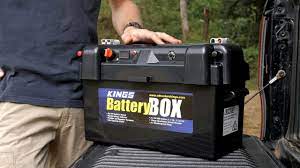 Adventure Kings Battery Box in a ute