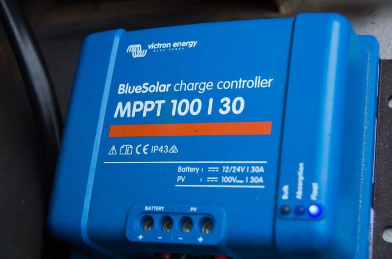 review of the Victron solar controller